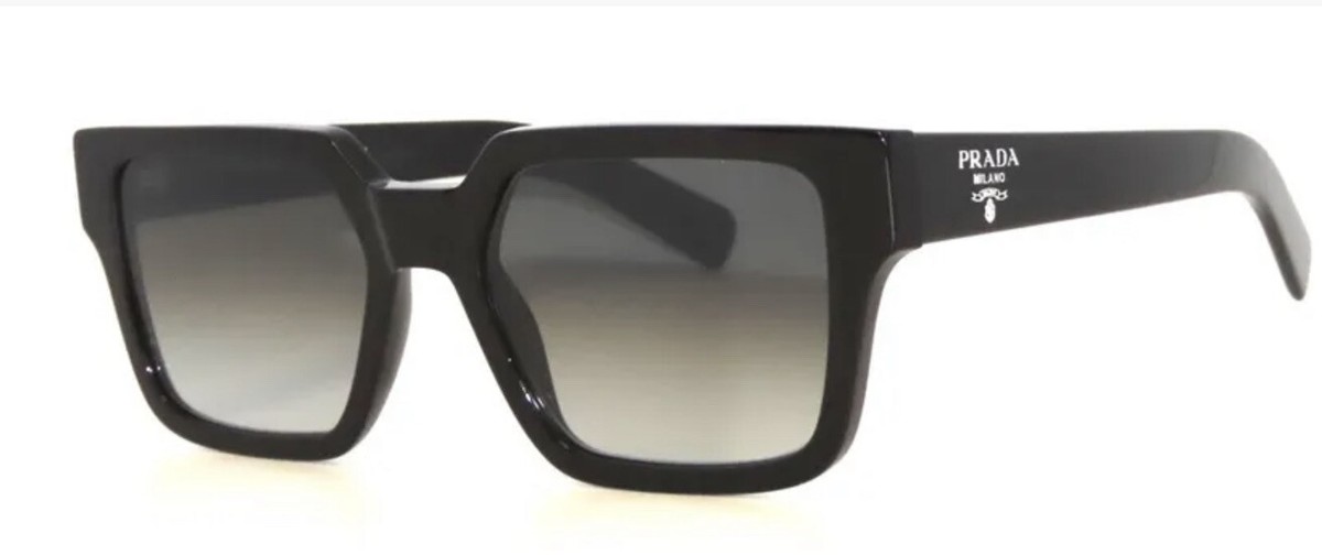 【PRADA】PR03ZS 1AB06T サングラス Prada 03ZS 1AB06T Black Gray Gradient Vintage Sunglasses