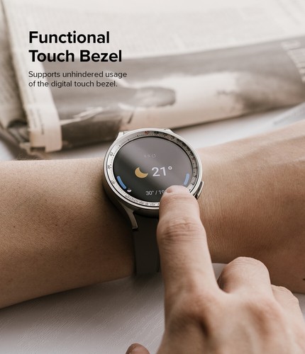 For Samsung Galaxy Watch 5 Pro 45mm Case | Ringke Inner Bezel Styling Ring Cover - Picture 29 of 49