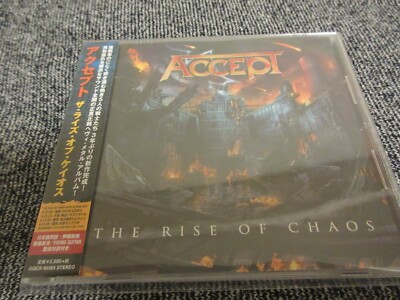 ACCEPT / the rise of chaos /JAPAN LTD CD OBI | eBay