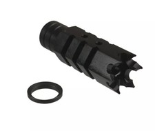 5/8X24 TPI Steel Shark Muzzle Brake For .308 .300 Blackout 762