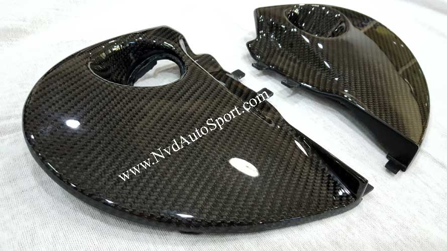Mini R55, R56, R57, R58, R59 Carbon fiber Interior Dash End Panel Caps ...