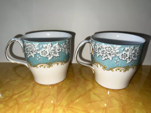 Royal Albert Enchantment Bone China England Mug Set Of (2)