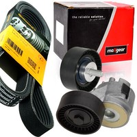 Contitech 7PK1076 Keilrippenriemen-Satz + Spanner FüR Fiat Ducato 2.3D