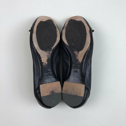 Attilio Giusti Leombruni EU 40.5 UK 7 US 9 Cap Toe Flats Leopard Buckle Strap - Picture 4 of 11