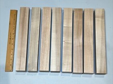  Qty 8  1-5/8" x 12" Maple Wood DYI Butcher Block Cutting Board Knife Blank C 