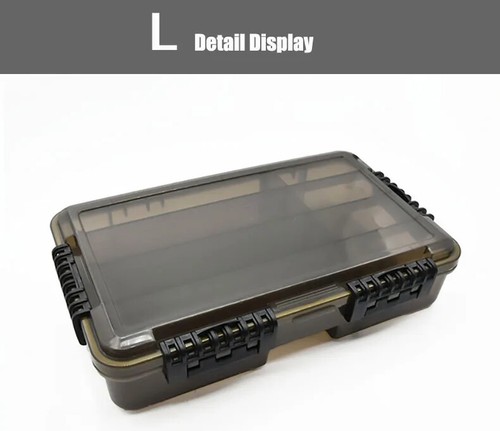 Waterproof Fishing Tackle Large Capacity Fishing Accessories Tool Storage Box - Picture 23 of 30