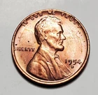 1954 D LINCOLN WHEAT PENNY UNC #C10367