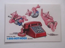 1988 New Pig Corporation laminated postcard 
