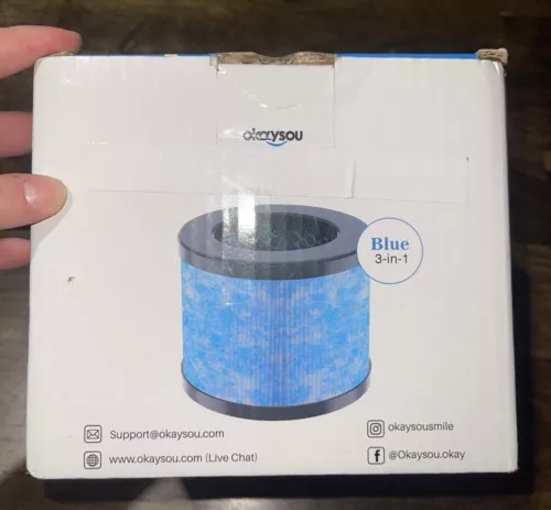Okaysou AirMic4S Medical Grade Ultra-Duo Filter 3 in 1 Air Purifier Filter