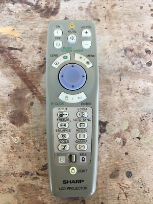 Genuine Sharp RRMCG1327CESA LCD Projector Remote for PGD100 PGD100U XGNV1 XGNV1U