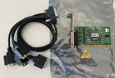 SIIG CyberPro  JJ-P04621-S6 4 Port RS232 DP Quartet Serial 550 PCI