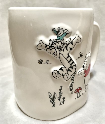 NEW Rae Dunn Disney Winnie The Pooh/Piglet/Tigger “Bother Free” 18oz Ceramic Mug - Picture 13 of 16