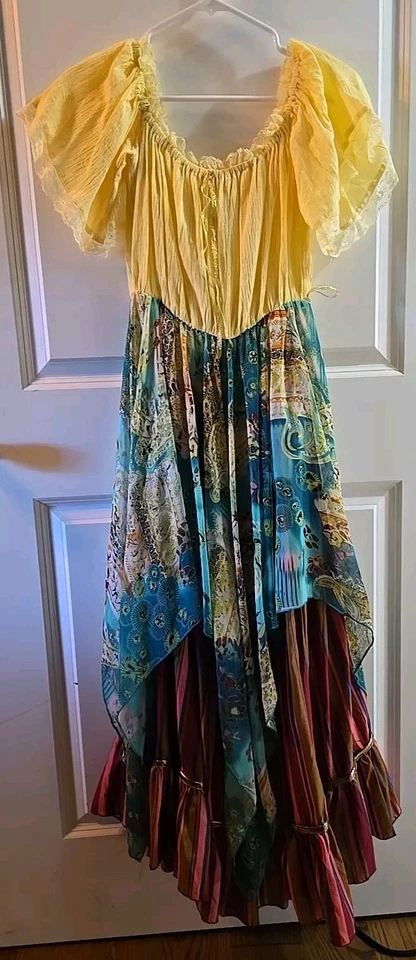 Disfraz de Halloween lector de tarot adivino para mujer con personaje M Foto 2 de 4