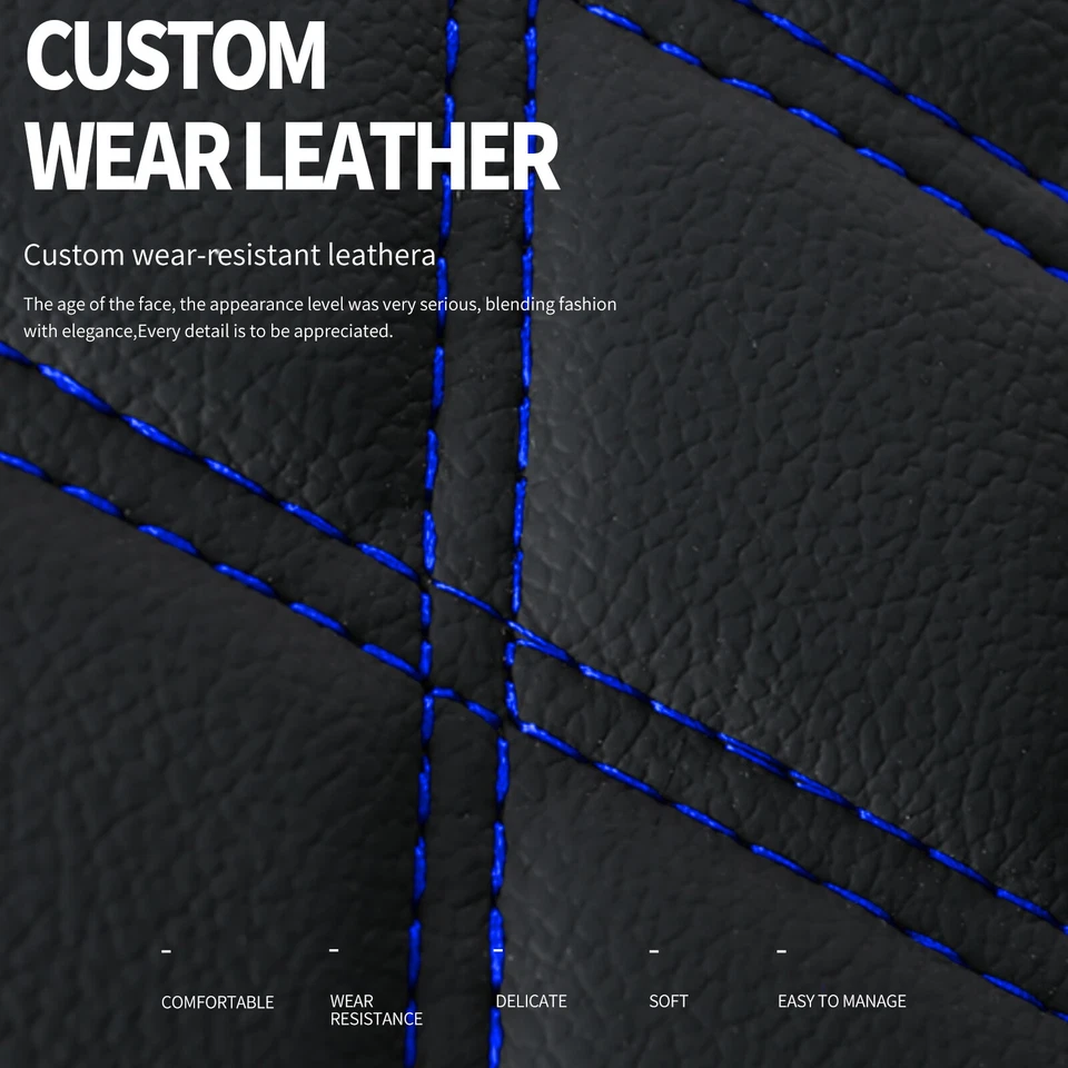 For Nissan 350Z Car Seat Covers Full Set Leather Front Rear 5/2 Seat Waterproof Foto 4 de 4