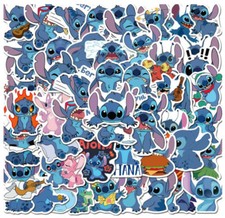 Lilo  Stitch Stickers Skateboard Vinyl Laptop Luggage Decal Sticker Bomb 50 pcs