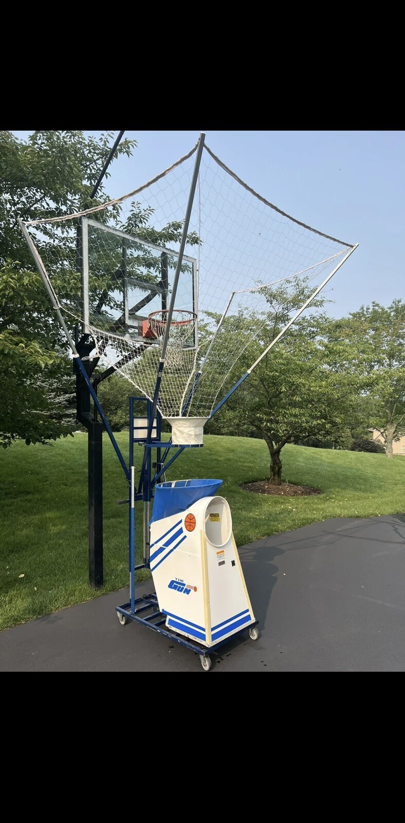 Shootaway Basketball Gun Fully Functional Read Description For Shipping Details eBay