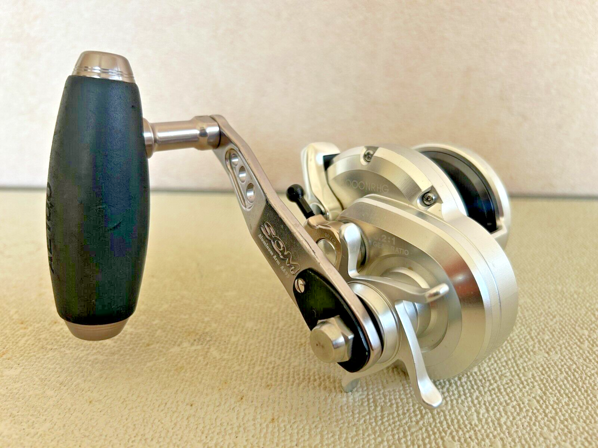 Shimano 11 OCEA JIGGER 2000NRHG RH with custom hadlle SOM AE100 +