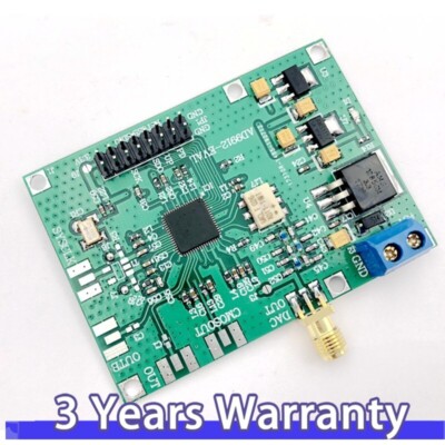 AD9912 DDS 1GSPS Direct Digital Synthesizer 14-Bit DAC 400MHz Sine Wave Output
