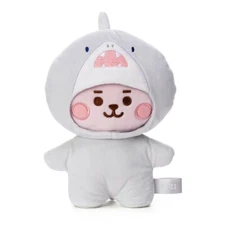 BT21 COOKY Shark & Dolphin Plush Baby Sea 18cm Doll LINE FRIENDS 2024