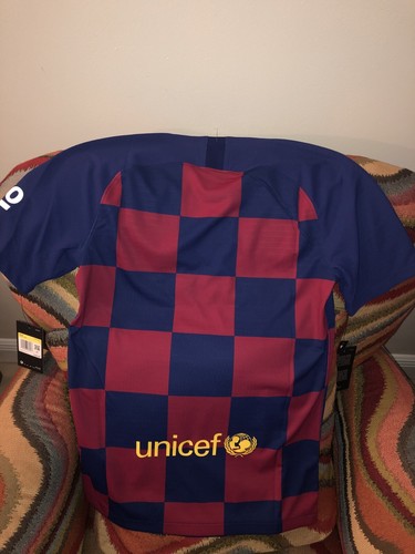 Camiseta de fútbol Nike auténtica Vaporknit $165.00 Barcelona La Liga nueva con etiquetas talla S para hombre - Imagen 9 de 9