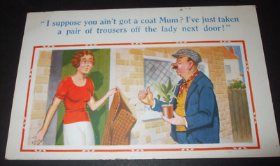 DONALD MCGILL Comic ICH HABE GERADE EINE HOSE VON DER DAME VON NEBENAN