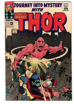 JOURNEY INTO MYSTERY #121 (1965) - GRADE 6.5 - ABSORBING MAN APPEARANCE - THOR!