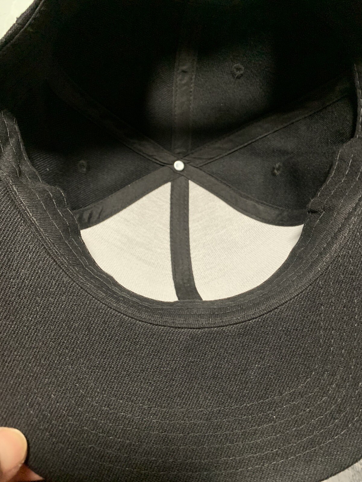 Playstation Gamer Snapback Hat Cap. Gently Used. Black Flat Bill Hat