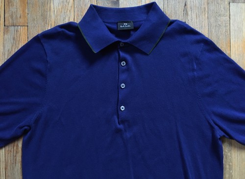 Paul Smith PS Ban Lon Style Polo, Navy 