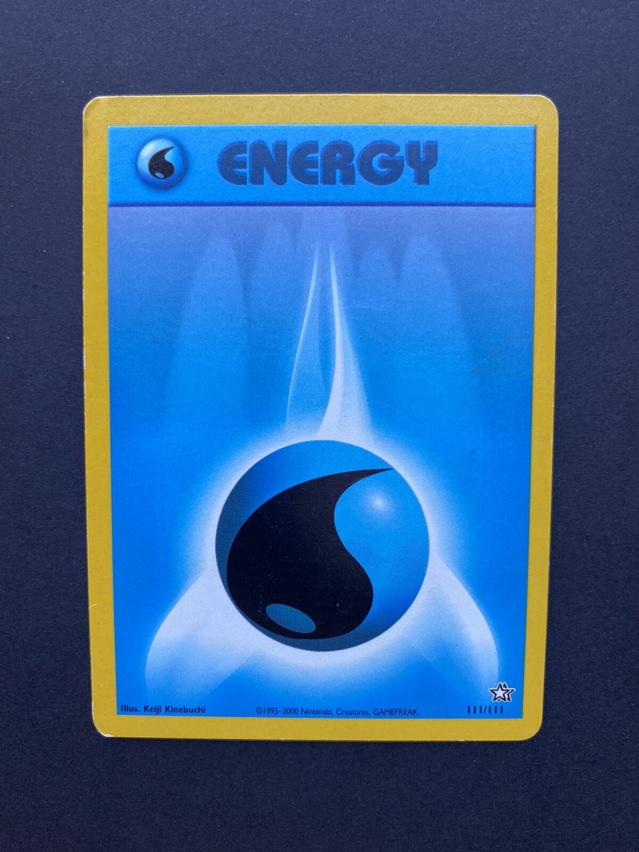 Water Energy 111/111 - Neo Genesis Pokemon Card
