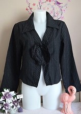 Vêtement occasion femme : Veste en laine " Coté Lac " - T : 42 / 44