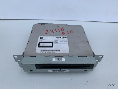 10-12 OEM BMW 5 F10 F11 6 F12 RADIO CD DISC PLAYER HEAD UNIT Cic Mid champ2