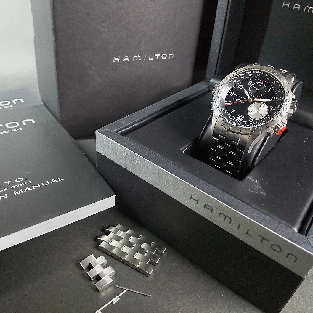 Hamilton aviation eto chrono clearance mens watch
