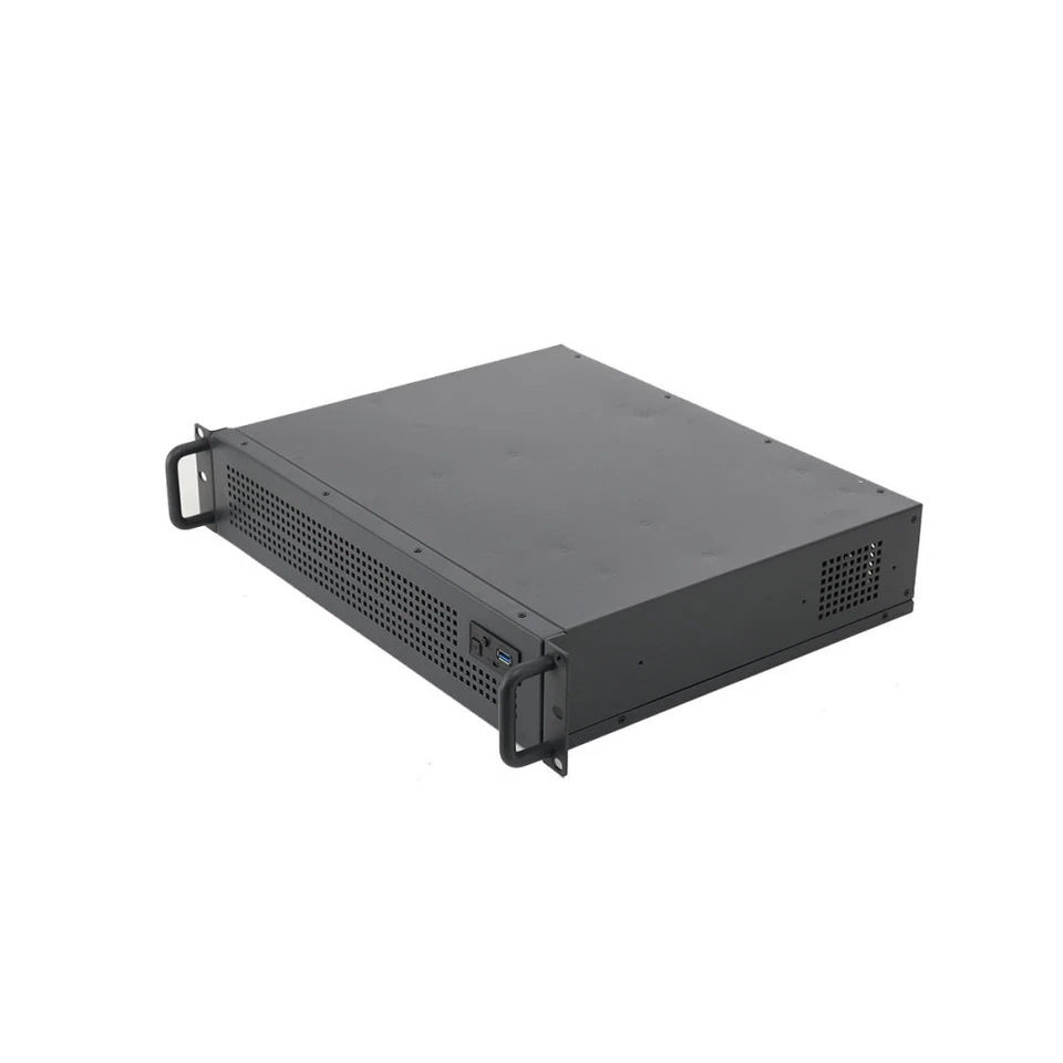 19" rack server housing 2U 2U black - only 38cm deep - Image 4 of 4