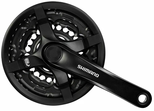 Shimano Fahrrad Kurbel Garnitur FC-TY501 42-34-24 48-38-28 Zähne für 6-8 fach sw