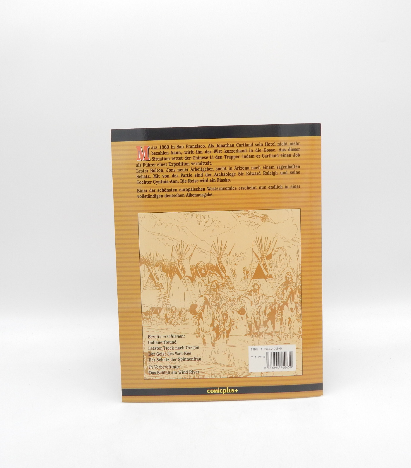 Thumbnail - Comicplus - Jonathan Cartland Band 4 - Der Schatz Der Spinnenfrau -