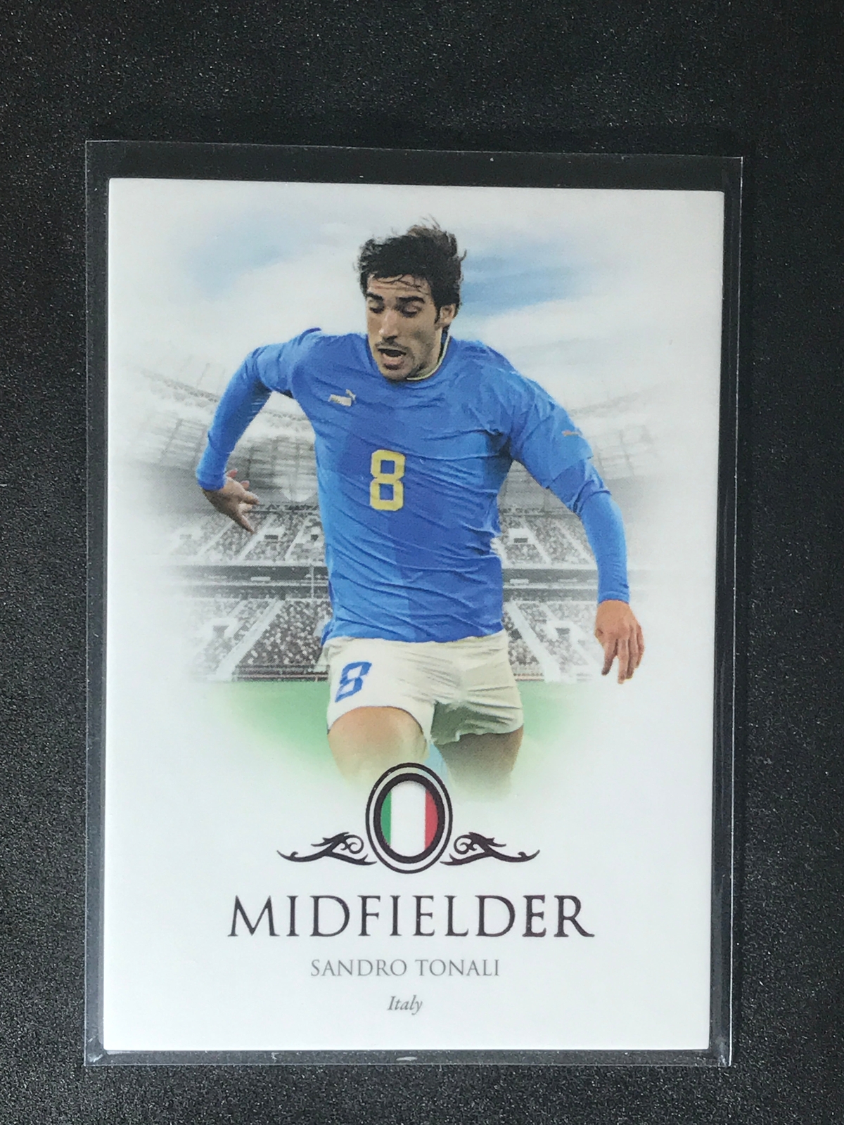 2023 Futera Unique Pink #057 Sandro Tonali 12/55