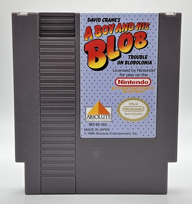 A Boy & His Blob (Nintendo | NES) Retro | Vintage Video Game - Tested