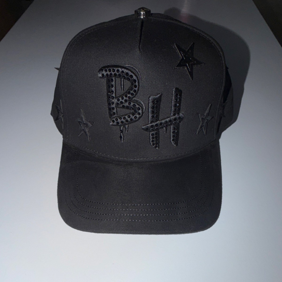 BARBAS HATS BLACKOUT STARS G5 BLACK ONE SIZE ADJUSTABLE BASEBALL