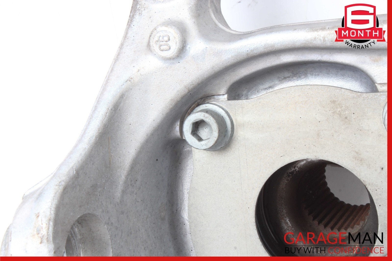 03-10 Maserati Quattroporte M139 Front Left Side Spindle Knuckle Hub OEM