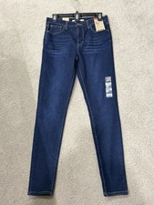 Levi's 720 High Rise Super Skinny Jeans Womens 29x30 Dark Wash Stretch Denim