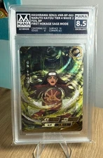 Hashirama Senju NR-BP-004 Naruto Kayou Card AI Grade Mana 8.5 Exelent