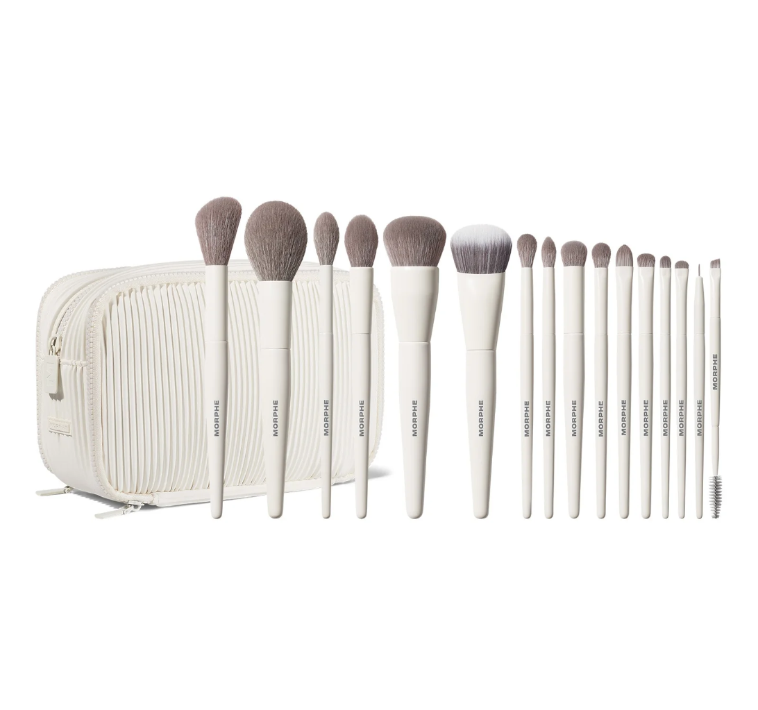 NWT Morphe Ready, Set, Pro 16-Piece Face & Eye Brush Set | eBay