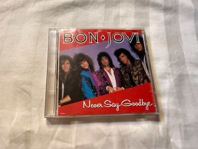 Bon Jovi - Never Say Goodbye CD-Video 1988 Mercury Japan 80s Rock OOP RARE