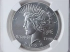 NobleSpirit 2024 Silver Peace Dollar Advanced Release NGC MS70 Uram Sig