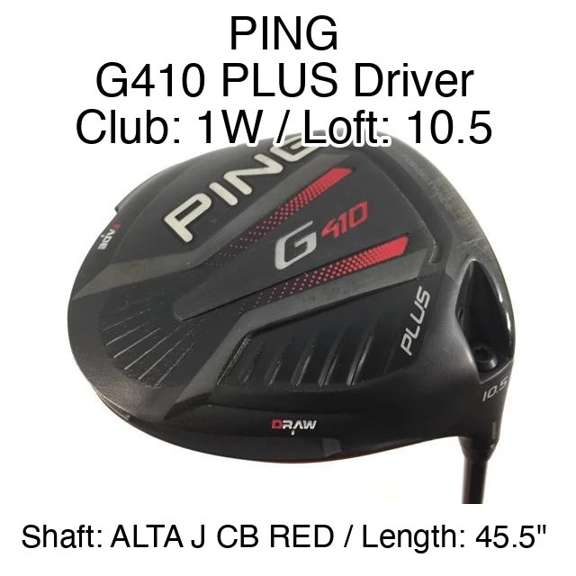 Ping G410 Plus Flex Golf Clubs for sale | eBay