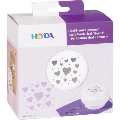 Heyda 'All-Over the Page' Magnetic Flexi Craft Punch - Herzen