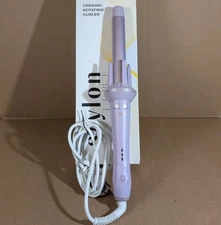 Stylon Ceramic Rotating Hair Curler Dual Button Control 3 Temperature Modes