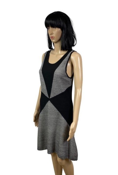Women Armani Exchange Dress Black Knit 38 / M / 46