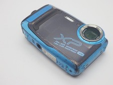 FUJIFILM FinePix XP140 Sky Blue Waterproof Digital Camera Tested Working Japan