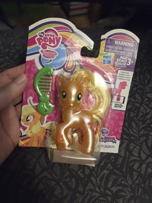 MLP G4 2016 Applejack Explore Equestria Pearlized Single NEW Rare Htf